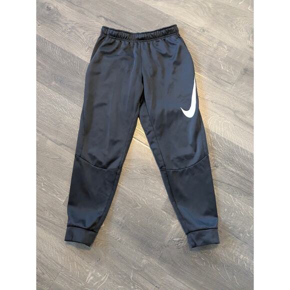 Nike Dri-Fit Fleece Lined Joggers SZ S Black - Picture 1 of 6